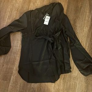 Embrace sophistication Black Bar II Silk shirt